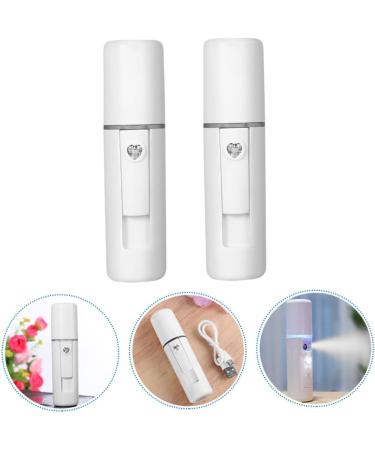 Healeved 6 Pcs Spray Meter Essential Oils Diffuser Facial Tools for Skin Care Skin Moistener White Plastic 11.4X3CMx3pcs - Buy Online on GoSupps.com