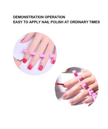 Rosa Silicone Heart Separator Nail Soft Foam Toe Separator & Finger Spacer for Pedicure (2 Pack) | Shop Internationally - Buy Online on GoSupps.com