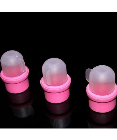 Lot De 20 Bouchons Dissolvants Pour Ongles Professionnels Taille Standard En Silicone Rose Accessoires Pratiques Pour Manucure Maison Et Salon De Nail Art - Buy Online on GoSupps.com