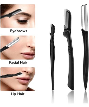 8-in-1 Stainless Steel Eyebrow Grooming Kit with Travel Case - All-in-One Eyebrow Tool for Women and Men - Buy Online on GoSupps.com