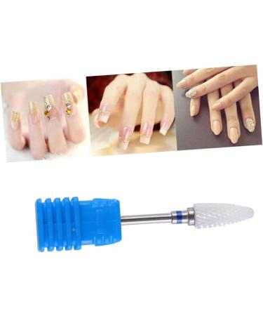 FRCOLOR Nail Grinding Tool Electric Nail File Carbide Bit Nail Art Drill Bits Tools Electric Rotary Nail File Bit Manicure Drill Bits Nail Polishing Drill Bit Nail Drill To Rotate Clean medium As Shown - Buy Online on GoSupps.com