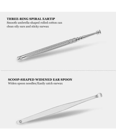 Professional Luminous Children Ear Cleaners Set - 10Pcs Earpick & Tweezers for Earwax Removal - Health Care Tool - Buy Online on GoSupps.com