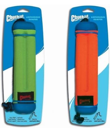 Chuckit! Amphibious Bumper for Small Dogs - Floating Hunt Toy | Durable 16.5 x 5.5 cm | Perfect for Water Play - 1 Pack - Buy Online on GoSupps.com