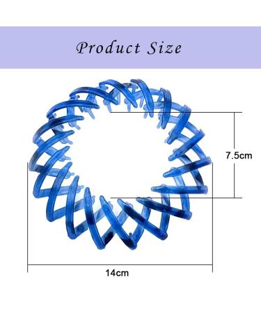 7x Expandable Ponytail Holders & Bird Nest Hair Clips - Premium Hair Accessories for Women - Buy Online on GoSupps.com