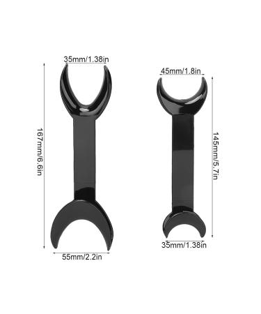 4PC T-Shaped Intraoral Cheek Lip Retractors - Orthodontic Tools for Tooth Whitening & Oral Care - Buy Online on GoSupps.com