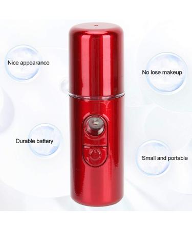 Qukaim Face Sprayer Nano Mist Sprayer Portable USB Face Humidifier SkinCare Beauty Tool Red - Buy Online on GoSupps.com
