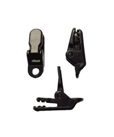 Buy 10-Pack Baby Pacifier Clips - Multifunctional Reusable Plastic Black Badge Clips & Bib Holders - International Shipping Available - Buy Online on GoSupps.com