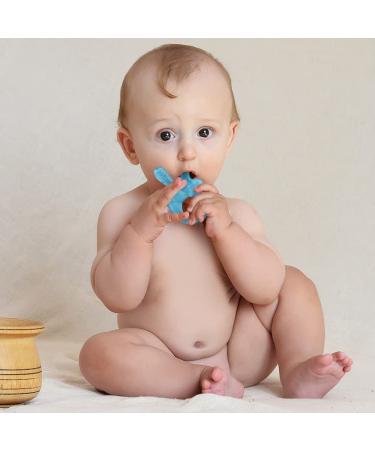 3-Pack Frozen Water Teether Teething Toys for Babies 0-6 Months - BPA Free Soothing Teether Set in Blue/Pink/Green - Buy Online on GoSupps.com