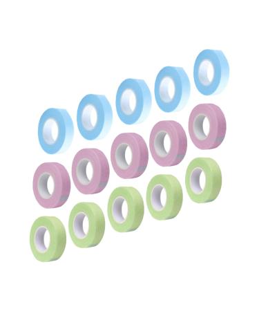 MAGICLULU 75 Rolls Lash Tape Eyelash Grafting Tapes Graft Eyelash Tapes Eyelash Patches Makeup Tape Make up Adhesive Tape under Non-woven Fabric With Holes Extension Belt