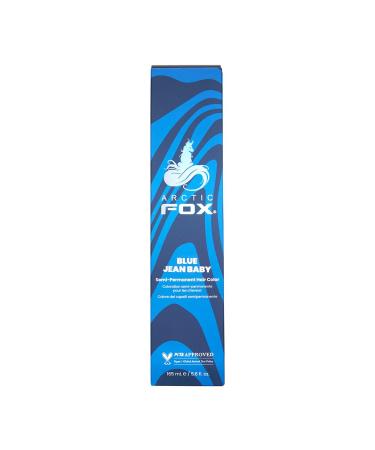 ARCTIC FOX 100% Vegan & Cruelty Free Vibrant Semi Permanent Hair Colour Dye - Blue Jean Baby 165 ml e - Buy Online on GoSupps.com