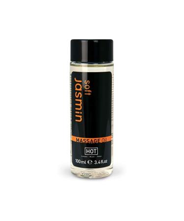 HOT massage oil jasmine erotic partner massage oil for a pleasant skin feeling with the pleasant scent of jasmine flowers. - Buy Online on GoSupps.com