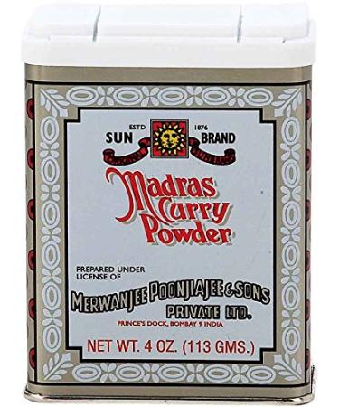 Sun Brands Madras Curry Powder, 4 oz Original Version - Buy Online on GoSupps.com