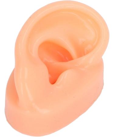 Buy Silicone Ear Model - Soft Simulation Hearing Tool for Display | Fleshcolor with Black Stand (Right Ear) - International Shipping Available - Buy Online on GoSupps.com