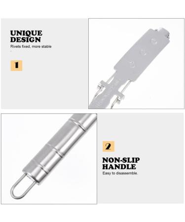 Bestonzon Razor for Pets - Manual Hair Remover & Rustproof Steel Schaber for Animal Fur & Meat Hair - Buy Online on GoSupps.com