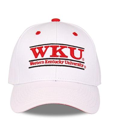 NCAA Western Kentucky Hilltoppers Unisex NCAA The Game bar Design Hat, White, Adjustable