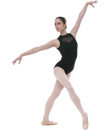 Dance Favourite Mesh Paneled Leotard | O Shape Open Back | Small - 03D0330 - Buy Online on GoSupps.com