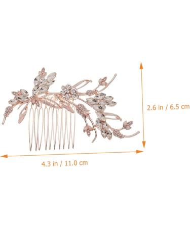 Ipetboom Bridal Comb Crystal Hair Comb Bridal Rhinestone Hair Comb Wedding Hair Comb Bridesmaid Hair Comb Bride Hair Comb Wedding Hair Accessory Bridal Hair Comb - Buy Online on GoSupps.com