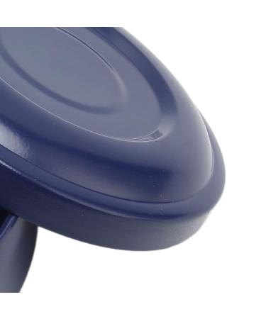 Large Dark Blue Shaving Soap Bowl with Lid - Ideal for Travel | Premium Shaving Foam Bowl for Men - Buy Online on GoSupps.com