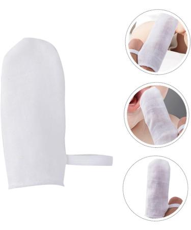 Anneomas 18-Piece Gauze Fingerlings Tools for Toddlers | Rubber Milk Stain Cleaning for Kids | Essential One-Way Finger Bed - Buy Online on GoSupps.com