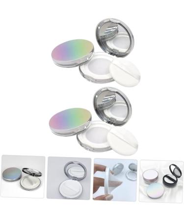 OHPHCALL Flour Holder 2PCS Box Powder box body powder loose face powder container Lovely Powder Cases Briquetting Miss Foundation Compact Case - Buy Online on GoSupps.com