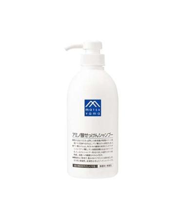 Matsuyama Matsuyama M-mark Amino Acid Hair Shampoo - 600 ml (Green Tea Set)