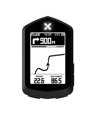 XOSS NAV Cycling/Bike Computer GPS Wireless Ant+ Cycling Computer GPS with Bluetooth, Waterproof Bicycle Speedometer Odometer with 2.4Inch LCD and Auto Backlight Fits All Bikes