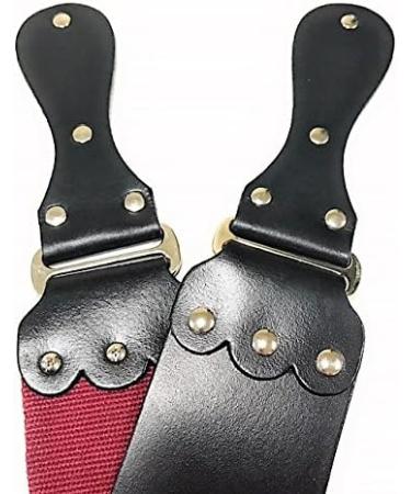 G.B.S Ultra Wide Straight Razor Strop Handmade Barber Leather Razor Strop for Sharpening Razor & Tools Dual Sharpening Strap in Black and Maroon with Fine Edges blade 3" x 26" for Men - Buy Online on GoSupps.com
