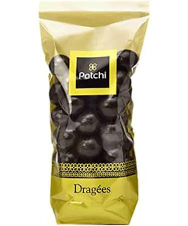 Patchi Sac de Drag es Noisettes Chocolat Noir (0.32lb) - Dark Chocolate Coated Hazelnut - Fewer Calories - All Premium Natural Ingredients Dark Chocolate 0.32lb - Buy Online on GoSupps.com