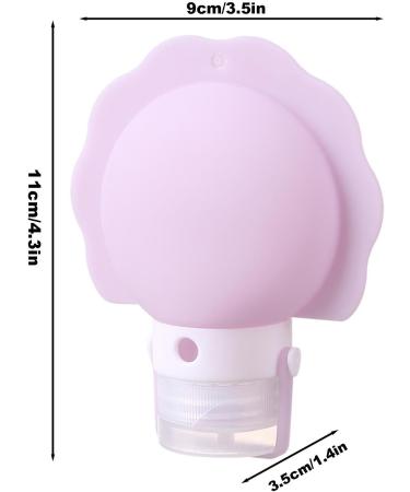 Travel containers safe silicone wide mouth containers portable sets of sealed cosmetics containers for friends of family and colleagues single attribute Refer to single attribute  - Buy Online on GoSupps.com