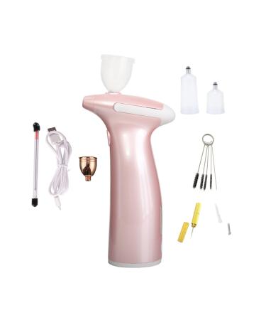 Airbrush with Compressor Pump Air-Brush Powerful Portable Electric Mini Beauty 0.3MM Nozzle Body Model Paint Tanning Supplies (Size : Part C Pick)