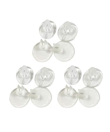 ARTIBETTER 6 Pairs Silicone Thong Sandal Toe Guards Non Slip Flip Flop Toe Thong Protection Inserts Slipper Toe Splitter Cushion