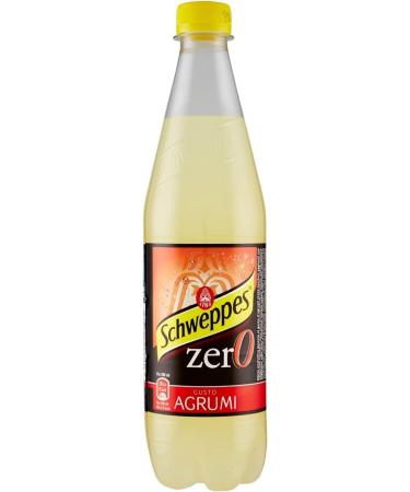Schweppes Zero agrumi Citrus Lemonade Sugar Free PET 0.6 L Refreshing - Buy Online on GoSupps.com