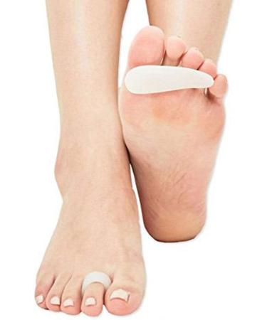 PEDIMEND Silicone Gel Hammer Toe Cushion (1 Pair) - Toe Corrector & Straightener for Curled, Claw, Mallet Toe Relief - Unisex Foot Care - Buy Online on GoSupps.com