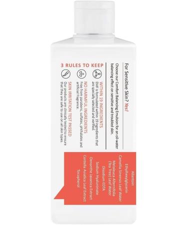 Excuse My Frank Skin Emergency Comfort Balancing Emulsion - 300ml | Calming Hydrating Vegan & Cruelty-Free Skincare for Sensitive Skin - Buy Online on GoSupps.com