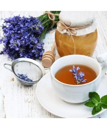BLUE TEA - Chamomile Lavender Tea - 10 Pyramid Tea Bags || RELAX TEA || Herbal Tea - Caffeine-free Non-GMO - Vegan - Eco-Conscious Premium Zipper - Buy Online on GoSupps.com