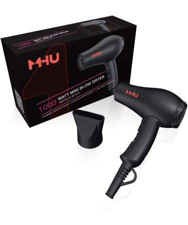 Mini Blow Dryer 1000W Ceramic Ionic - Compact Hair Dryer for Kids & Travel 2 Speed Settings Cool Shot Perfect for Painting & Acrylic Pouring - Buy Online on GoSupps.com
