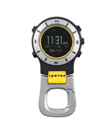 JUSHENG Spovan 3ATM Waterproof Spovan Element II Multifunction Outdoor Sports Handheld Watch Barometer Altimeter Thermometer Compass Stopwatch