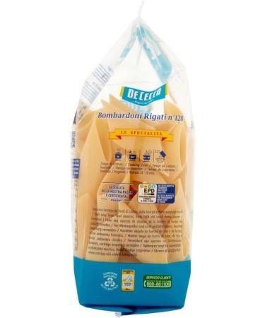  Italian Gourmet E.R. Bombardoni rigati n 128 100% Italian pasta 500g + Italian Gourmet polpa 400g - Buy Online on GoSupps.com