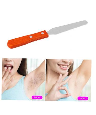 Yililay Reusable Waxing Patel Sticks - Metal & Wooden Handle Craft Set for Body Hair Removal | Smooth Wax Mixture Application - Buy Online on GoSupps.com