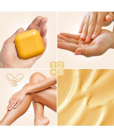 Senso Naturale Multivitamin Solid Body Oil Vitamin C/E Revitalizing Cream for Radiant and Youthful Skin Moisturizing Antioxidant Anti-Stains 100% Natural and Vegan - Buy Online on GoSupps.com