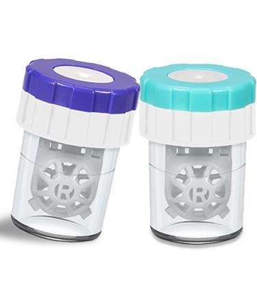 2 PCS Contact Lens Cleaner Machines - UpaClaire Daily Vision Care - Manual Plastic Contact Lens Washer - Buy Online on GoSupps.com