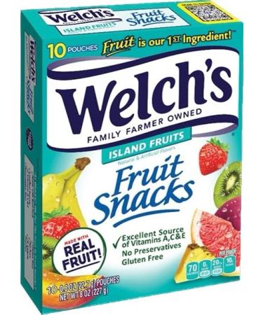 Welch's Welchs Fruit Snacks Island Fruit 2 x 227g