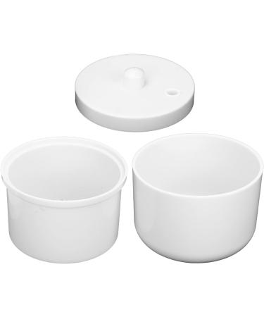 Portable Nail Art Cleaning Box Manicure Tools Cleaning Container Nail Art Tool Cleaning Cup for Nail Art Tool(white) - Buy Online on GoSupps.com