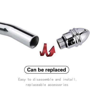 Shower Enema Douche Cleaner Kit - Handheld Aluminum Colon Irrigation System with Water Tank Hook | International Shipping Available - Buy Online on GoSupps.com