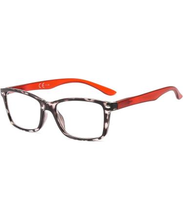 Suertree Feather Hinge Reading Glasses (3 Pack) - 1.5x Visual Aid for Men & Women | Black Yellow Red - International Shipping - Buy Online on GoSupps.com