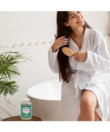  Mind the Gum SILK HAIR Candy Size Food Supplement With Bamboo And Keratin For The Strength Of Your Hair And Nails | Sugar Free | 60 Gummy Candy Pear Taste - Buy Online on GoSupps.com