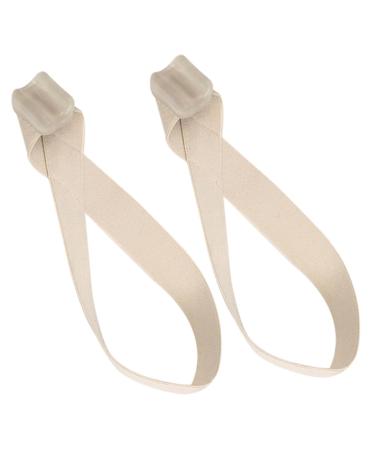 Beavorty the Toe Spacer 2pcs Toe Separator Orthotics for Plantar Fasciitis Hammer Toe Hammer Toe Straightener Toe Separators for Broken Toe Splint Wraps Toe Spacers As Shown 25.3x2.3cm