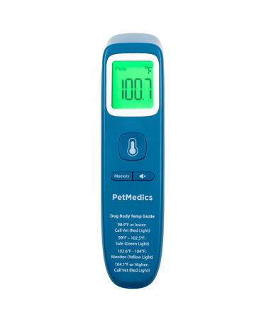 PetMedics Non-Contact Digital Pet Thermometer for Dogs - Infrared Fast and Accurate Canine Temperature Detection - Easy to Read LCD Display