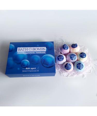 lmoikesz 12x Fragrant Bath Making Kit Eco-Friendly and Soothing Bath Bombss for Women Gifts Bath Bombss Making Kit Organic Blue - Buy Online on GoSupps.com