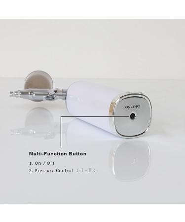 I-BEAUTEE 27PSI Wireless Portable Airbrush Kit | Rechargeable Cordless Mini Airbrush for Barber, Painting, Nail Art, Makeup & Tattoo - Black - Buy Online on GoSupps.com